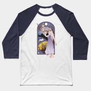 The Flower Maiden Baseball T-Shirt